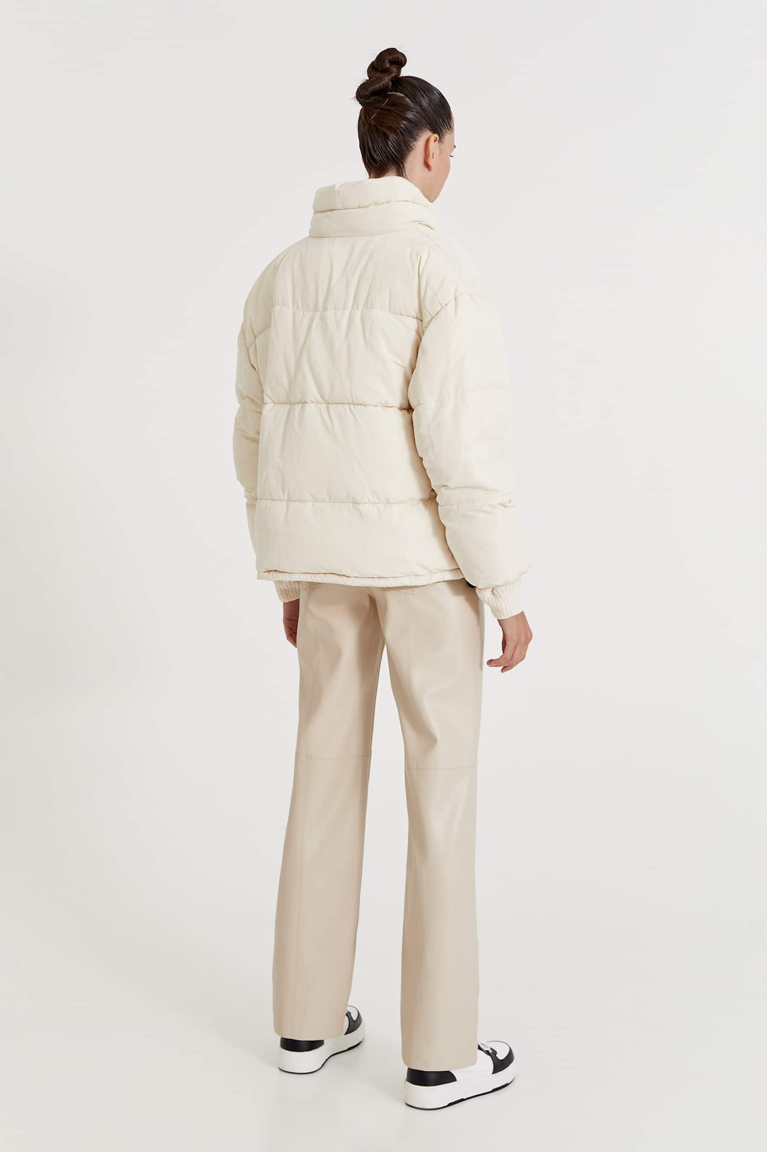 Basic High-Neck Puff Jacket - Imagem 2