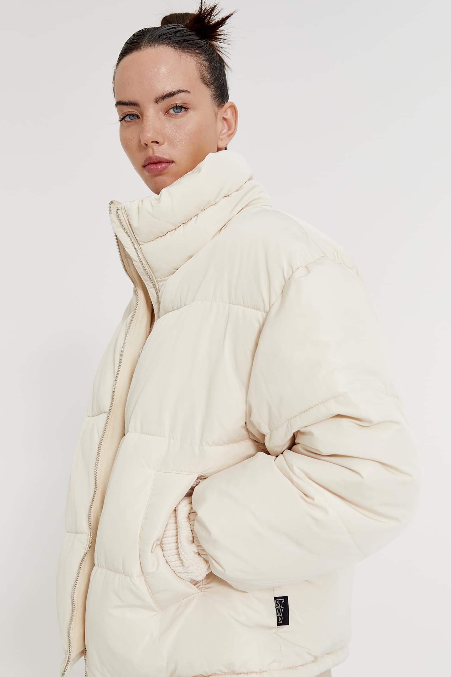Basic High-Neck Puff Jacket - Imagem 5