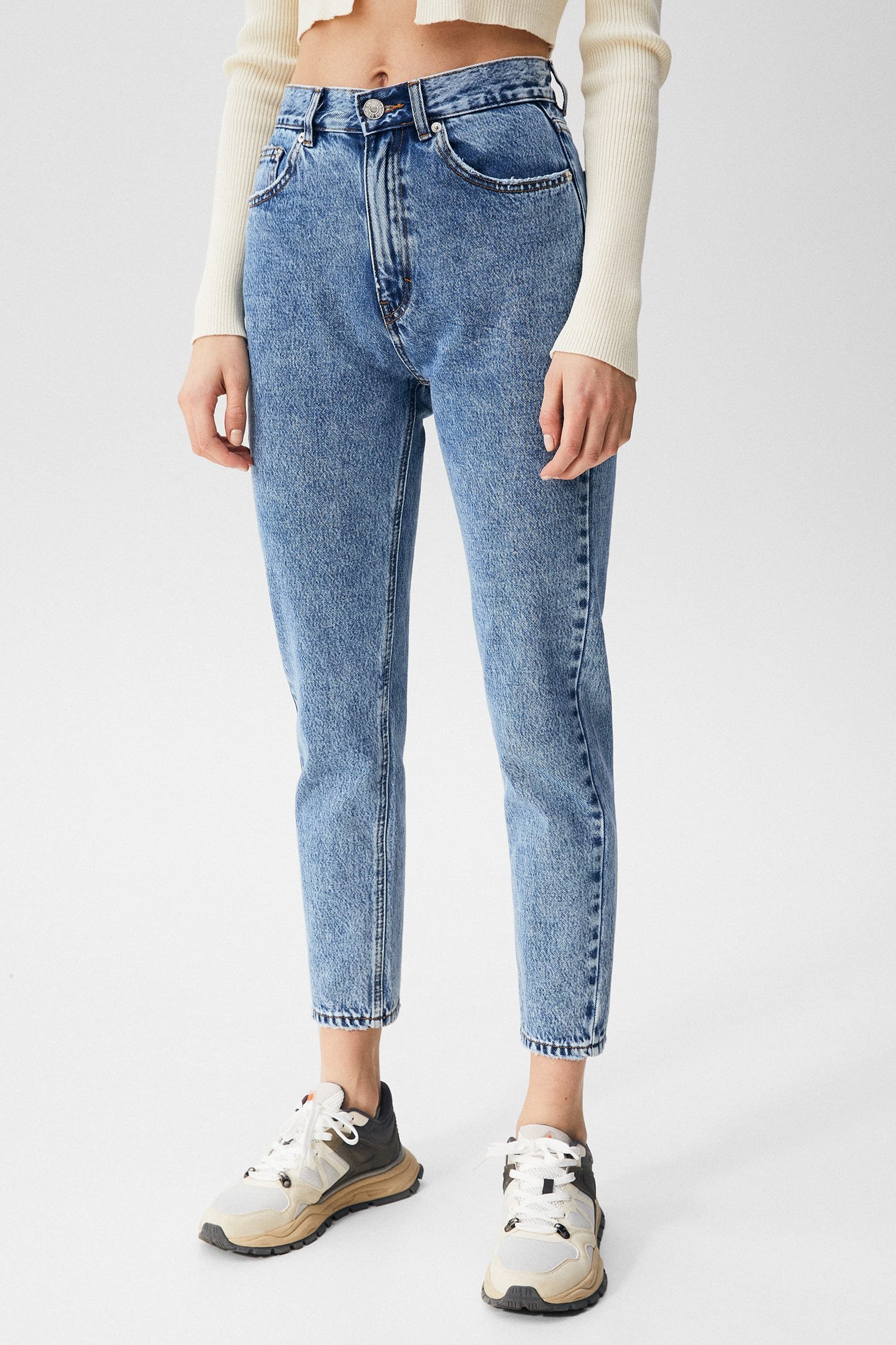 Basic Mom Jeans Blue - Imagem 2