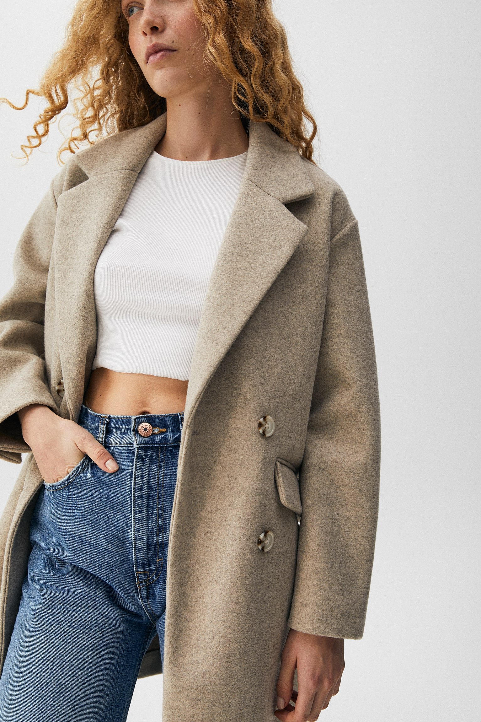 Double-Breasted Coat - Imagem 3