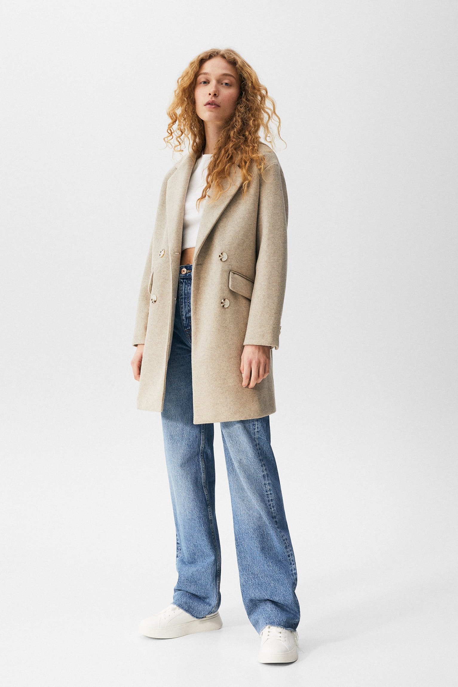 Double-Breasted Coat - Imagem 4