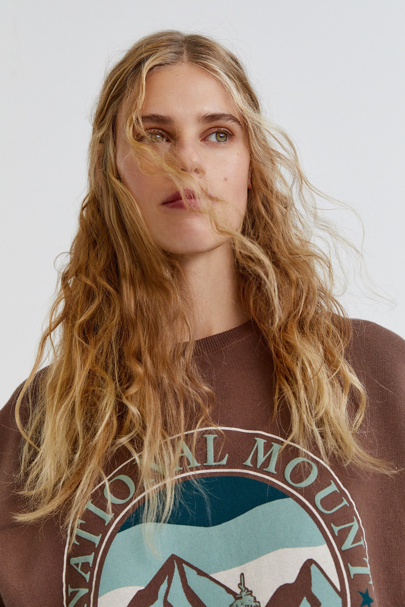 Brown Mountain Graphic Sweatshirt - Imagem 3