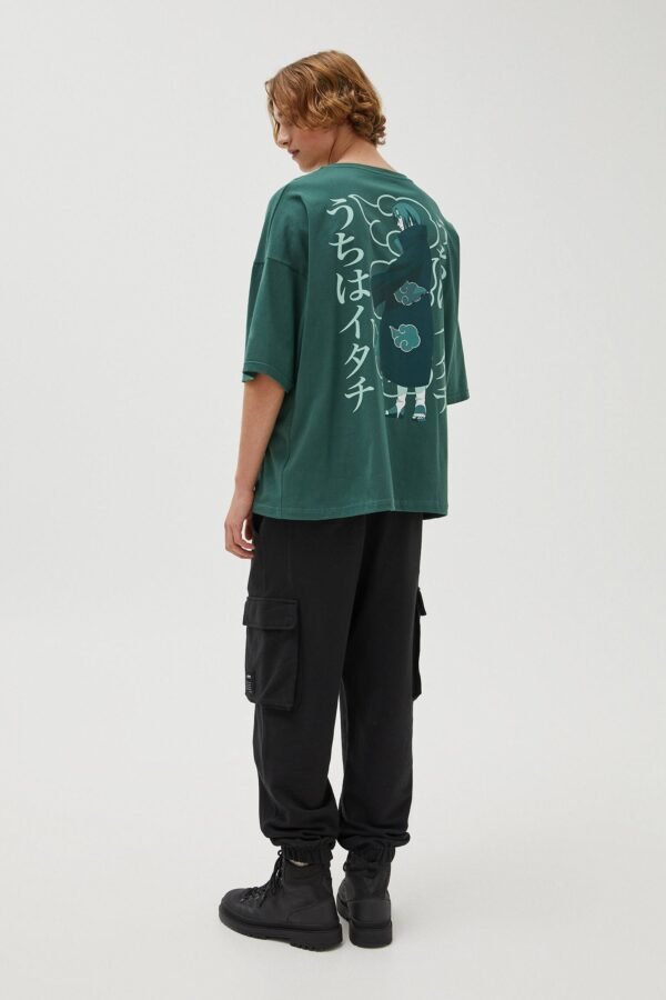 Naruto Itachi Print T-shirt - Imagem 2