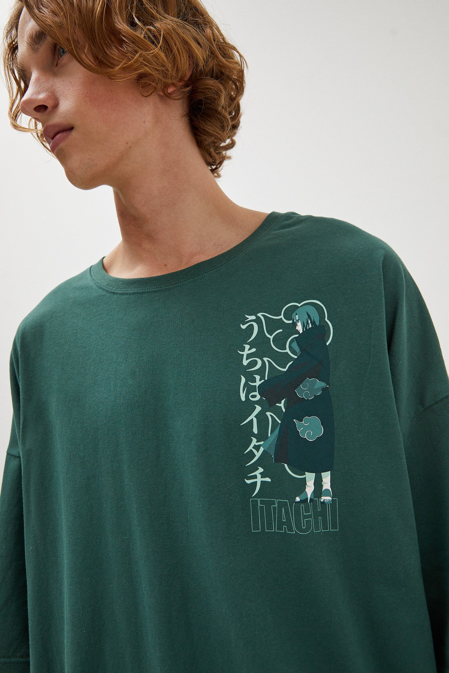 Naruto Itachi Print T-shirt - Imagem 3