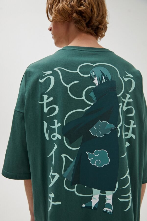 Naruto Itachi Print T-shirt - Imagem 5