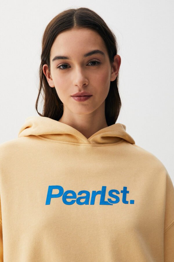 Slogan Hoodie With Label Detail - Imagem 3