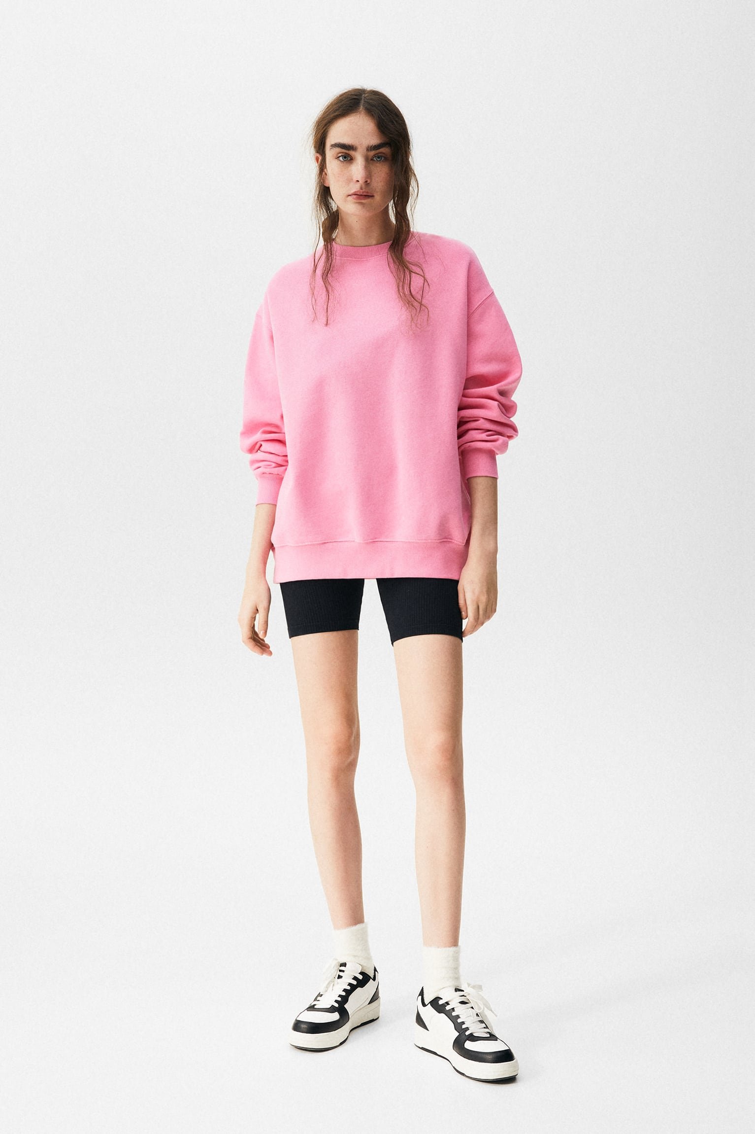 Basic Oversize Fleece Sweatshirt - Imagem 4