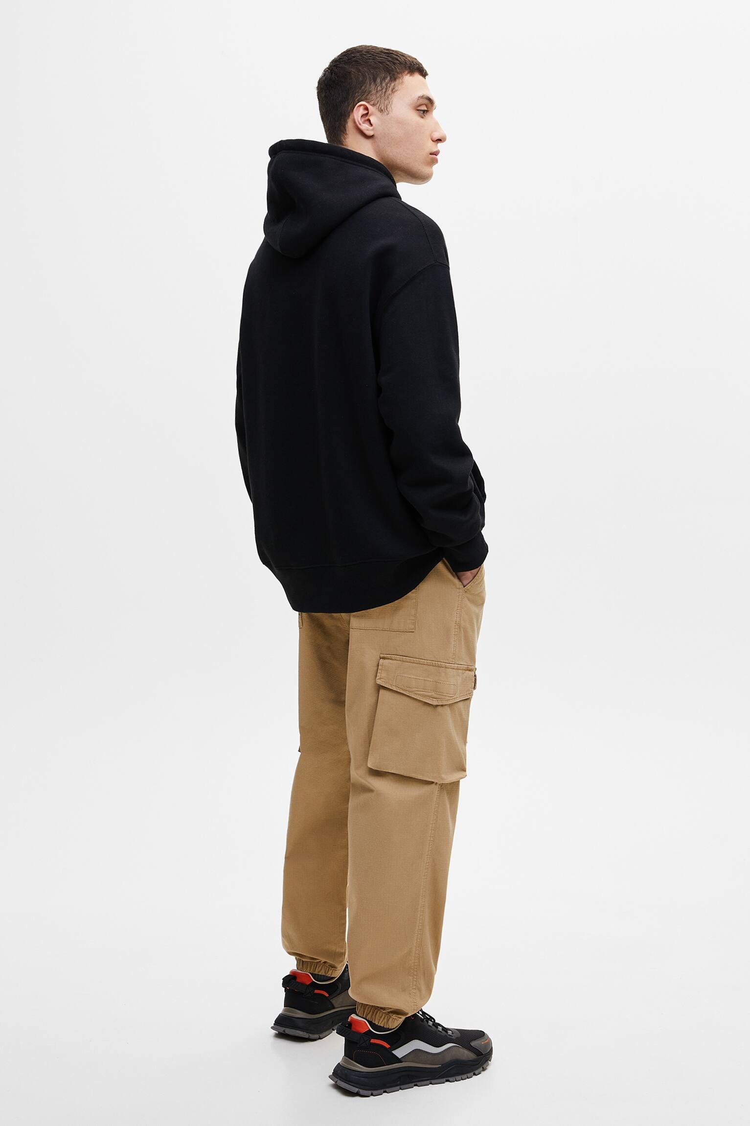 Ripstop Cargo Trousers With Pockets - Imagem 2